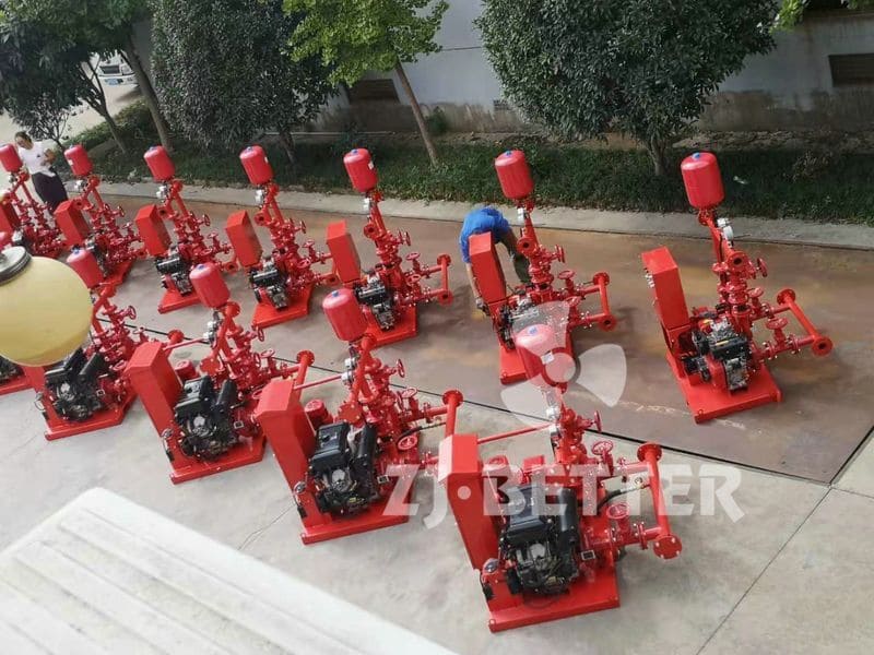 20 sets for fire pump small flow 50gpm&100gpm