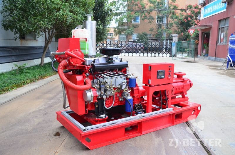 Multistage Pump with Heat exchange engine for 2200m sea level