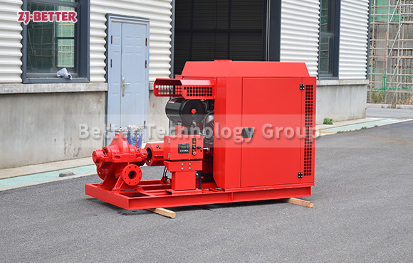 Advanced Outdoor Diesel Split Case Fire Pumps