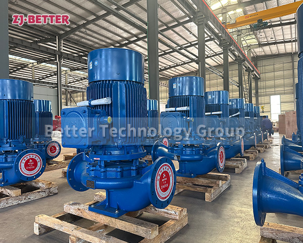 Vertical single-stage water pump