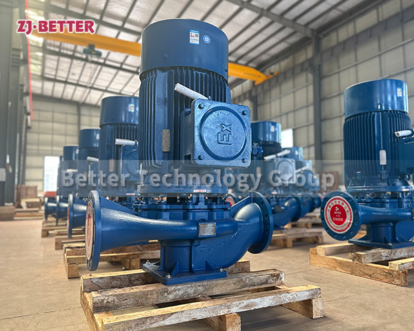 Vertical single-stage water pump