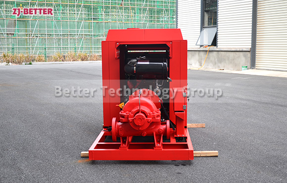 Advanced Outdoor Diesel Split Case Fire Pumps