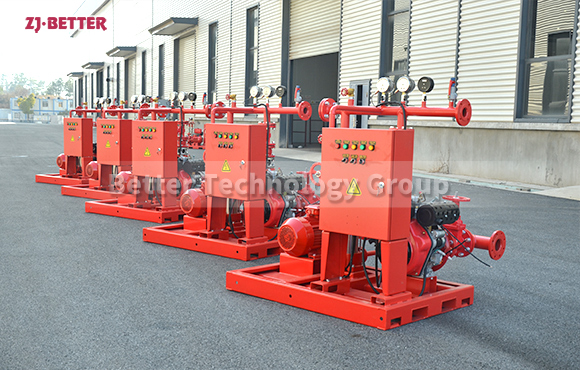 EDJ Fire Pump Set: Ensuring Fire Safety