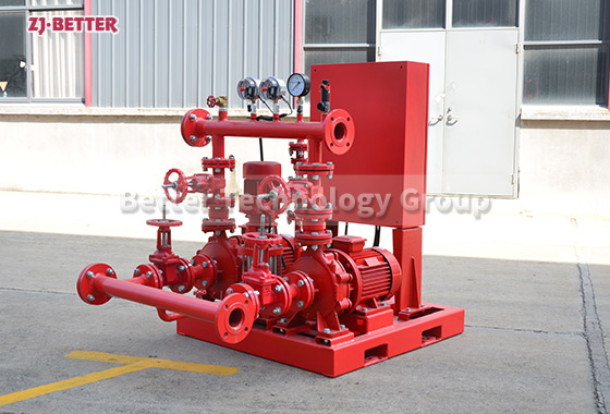 Benefits and Features of EEJ Fire Pump Set