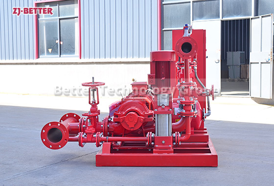 Performance and Reliability of Split Case Fire Pump Set