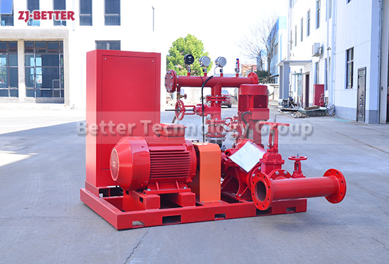 Performance and Reliability of Split Case Fire Pump Set