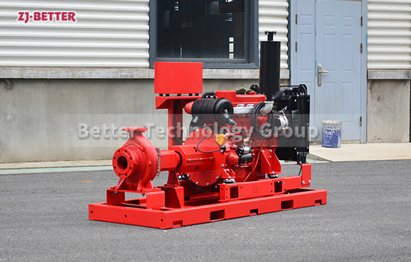 500GPM 140PSI End Suction Pumping Powerhouse