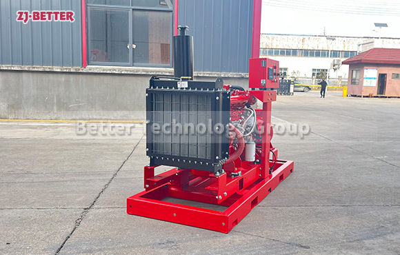 500GPM@140PSI Efficient Diesel Fire Pumps