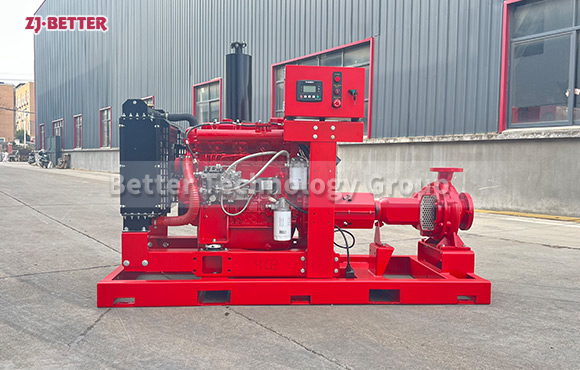 500GPM@140PSI Efficient Diesel Fire Pumps