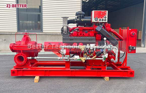 2000GPM Efficient Diesel Split Case Fire Pumps