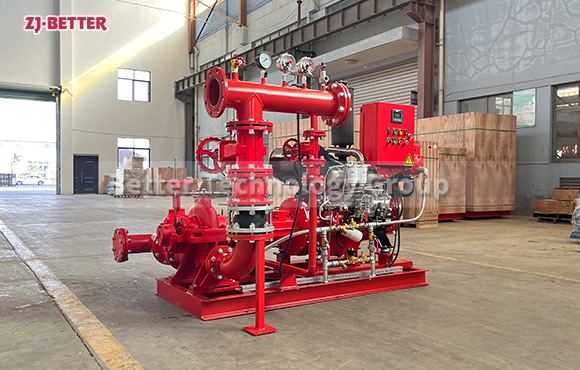 750GPM 10Bar Diesel Split Case Fire Pumps: Ensuring Fire Safety