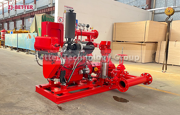 750GPM 10Bar Diesel Split Case Fire Pumps: Ensuring Fire Safety