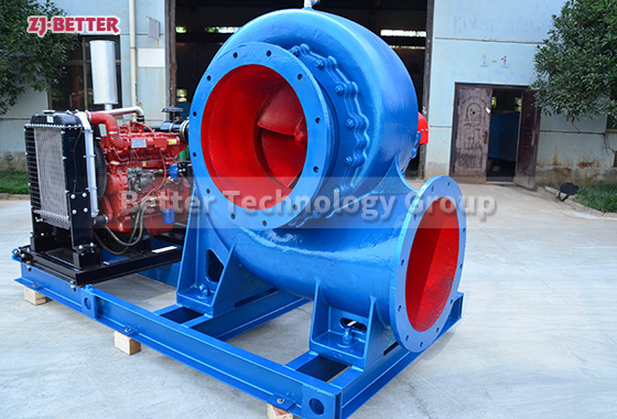 Durable Diesel Engine Mixed Flow Pump