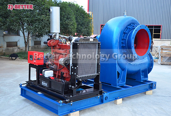 Durable Diesel Engine Mixed Flow Pump