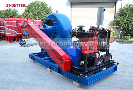 Durable Diesel Engine Mixed Flow Pump