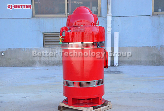 Hollow Shaft Motors in Fire Protection