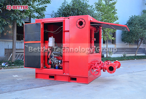 Outdoor Fire Pump Set: Efficient Firefighting Solution