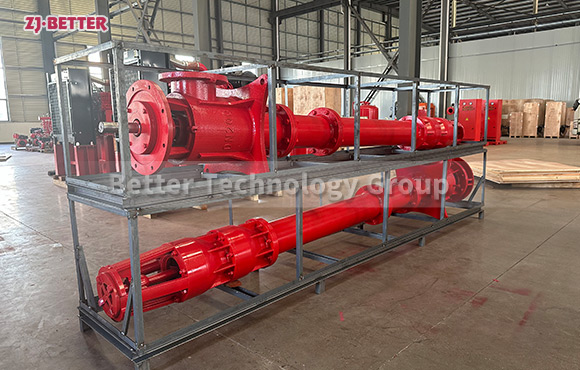 Robust 1500GPM@110M Diesel Vertical Turbine Fire Pumps