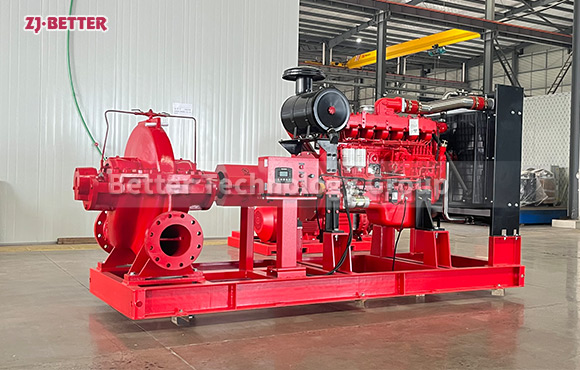 300KW Diesel Split Case Pumps: Vital for Fire Prevention