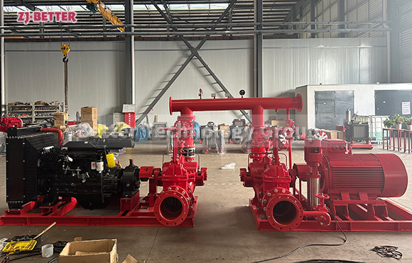 880GPM@20M Split Case Fire Pump Set