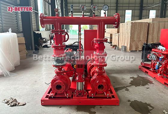 500GPM EDJ FIRE PUMP SET for Industry fire fighting