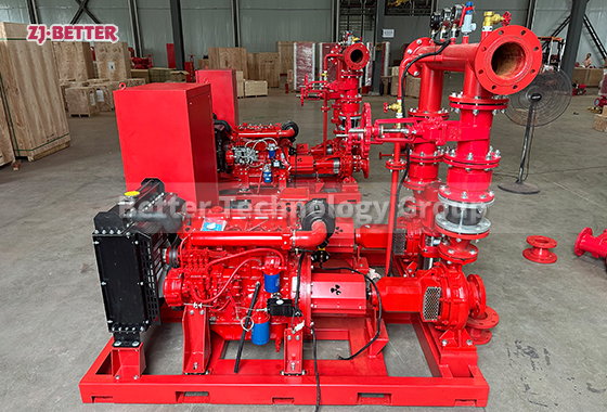 500GPM EDJ FIRE PUMP SET for Industry fire fighting