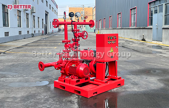 Fire Pump Solutions: 50GPM@7Bar EDJ FIRE PUMP SET