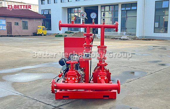 Fire Pump Solutions: 50GPM@7Bar EDJ FIRE PUMP SET