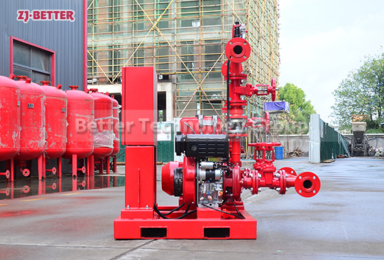 What are the key factors in designing fire pump systems for oil and gas facilities?