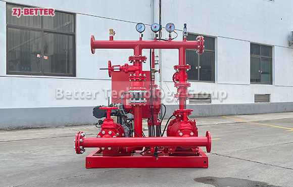 Small flow 45GPM@9Bar EDJ Fire Pump Set