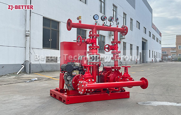 Are there specific requirements for fire pump room design?