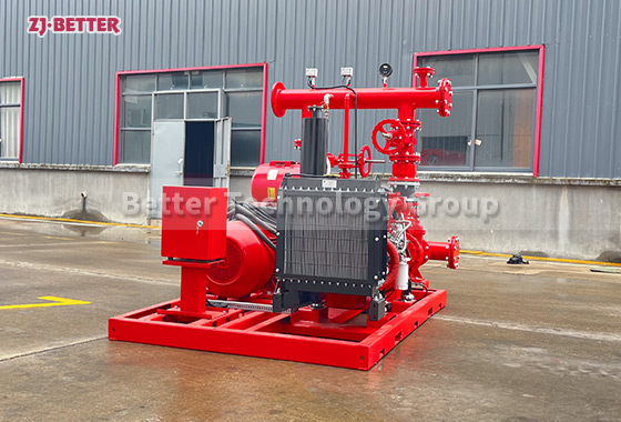 Boost Your Fire Protection with EDJ FIRE PUMP SET