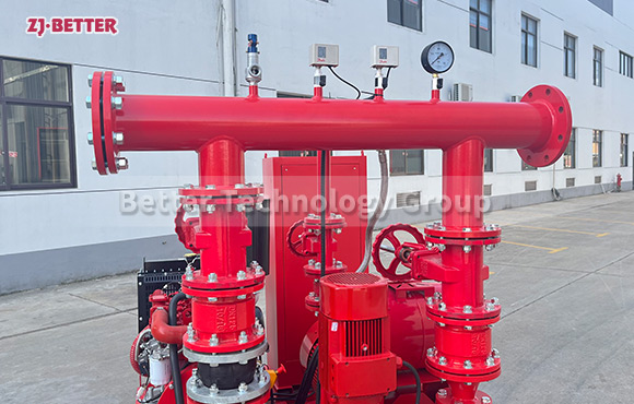 Common Configurations of 602GPM@7.6Bar EDJ Fire Pump Set