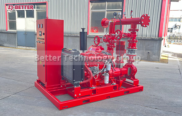 Common Configurations of 602GPM@7.6Bar EDJ Fire Pump Set