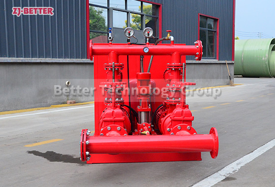 EEJ FIRE PUMP SET: Proven Performance in Fire Emergencies