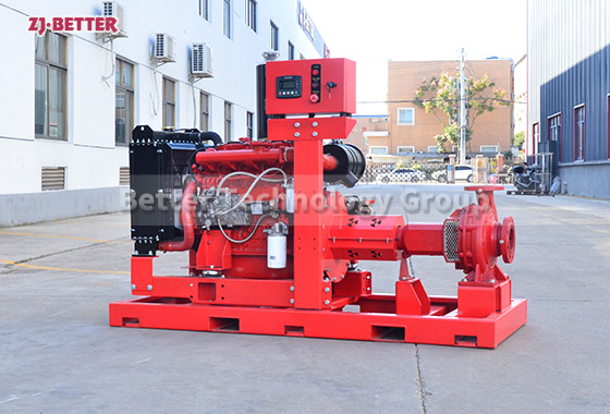 End Suction Diesel Engine Fire Pump Ultimate Safety Solution