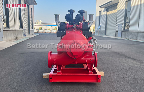 Trusted 2000GPM@100M Diesel Split Case Fire Pump