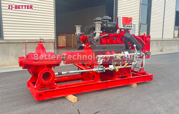 Trusted 2000GPM@100M Diesel Split Case Fire Pump