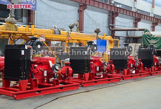 Best Diesel Engine End Suction Fire Pump for Commercial Use