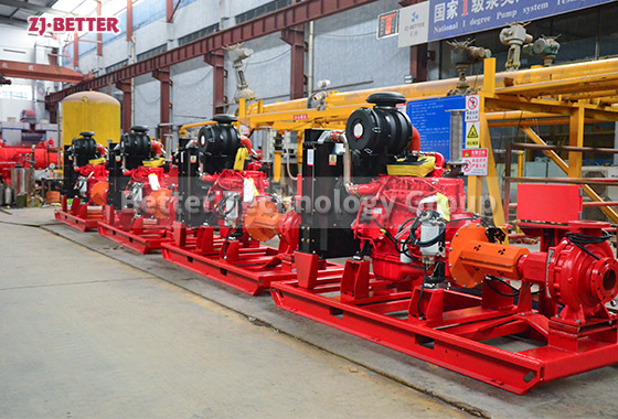 Best Diesel Engine End Suction Fire Pump for Commercial Use