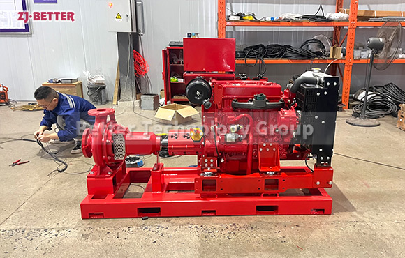 Top Diesel End Suction Fire Pump for Fire Protection