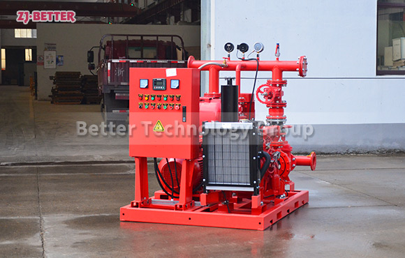 EDJ Fire Pump Set for Heavy-Duty Applications