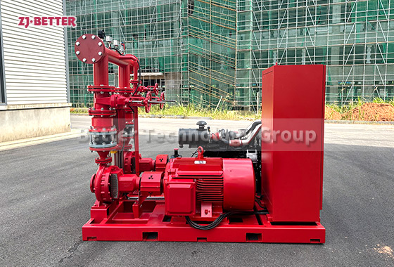 EDJ Fire Pump Set for Optimal Fire Safety