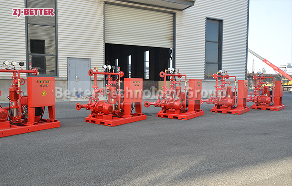 EDJ Fire Pump Set: Reliable in Emergencies