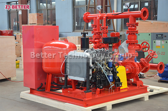 Fire Safety Redefined: EDJ FIRE PUMP SET Features and Benefits