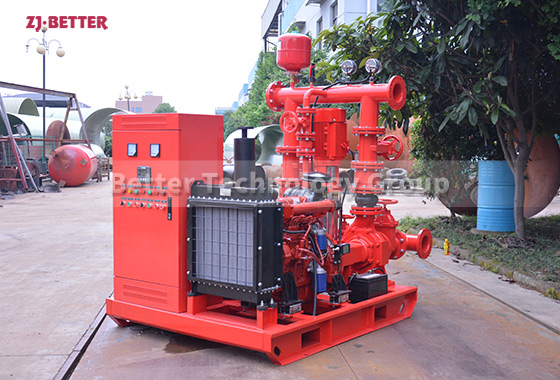 Compact EDJ Fire Pump Set Solutions