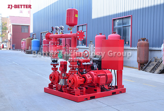 EDJ Fire Pump Set for Industrial Applications