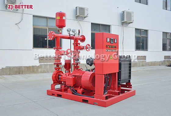 Durable EDJ Fire Pump Set for Long-Term Use