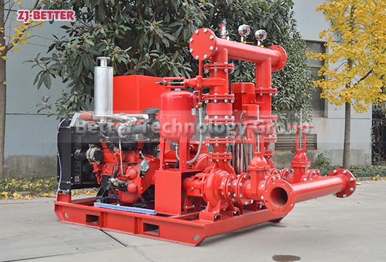 EDJ Fire Pump Set for Maximum Fire Protection