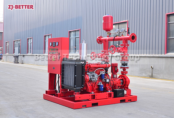 EDJ Fire Pump Set with Easy Installation